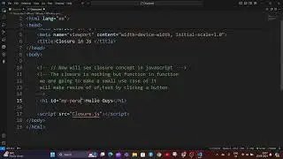 Closure's in JavaScript