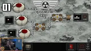 TORTURING Myself With Zachtronics Games | SpaceChem | Part 1 | Twitch Livestream!