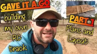 RC backyard track layout @Gaveitagorc
