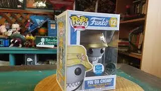 Pop! Fin Du Chomp Splastic Plastics Funko Shop Exclusive Vinyl Figure Review