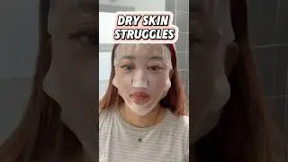 Dry Skin Struggles #shiminobeauty #hydratingmask #hydrating