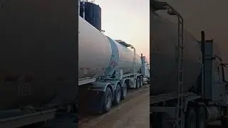 Alberta oil field trucking. Crude oil transportation. Edmonton. Alberta. Canada.