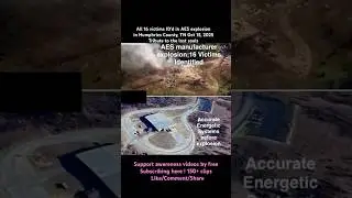 All 16 victims ID&rsquo;d in AES explosion in TN manufacturing company #rip #explosion #tennessee #loss