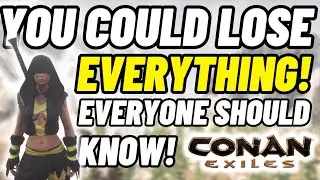 Вот как происходит налёт на базы на PvE-серверах в Conan Exiles