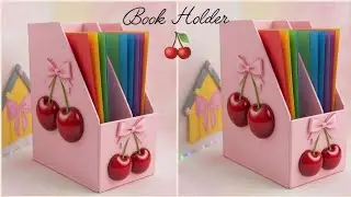 Book Holder with card ||DIY Book Holder 💝||complete tutorial step by step ✨