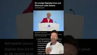 🚨 Digitaler Euro kommt schneller als gedacht! #DigitalerEuro #Bitcoin #Krypto #EZB