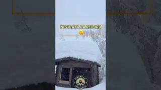 NEVICATA da RECORD. 1,5 metri in 24 ore ❤️🏔️⛄️