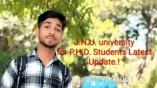 JNU university P.H.D. Students News// Delhi University information ❤️ #JNU #University#Admission