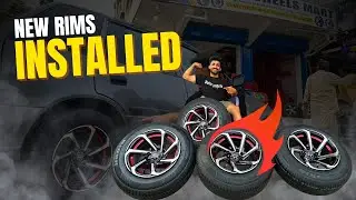 Installing New Rims on My Car | Full Transformation 🚘🔥