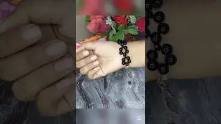 Diy black 🖤 beats bracelet #ideas #crafts #crafting #shorts #diy #black #beats #bracelet #diy ideas