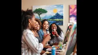 Mobile Paint & Sip in Charleston | Host a No-Hassle Art Night at Your Venue