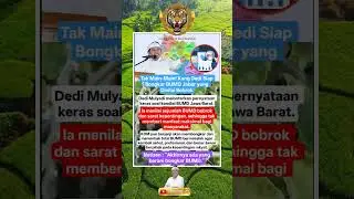 KDM BONGKAR BUMD JABAR YG BOBROK! #kdm #dedimulyadi #gubernursiliwangi