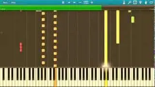 The X-files Theme #Synthesia (PIANO)