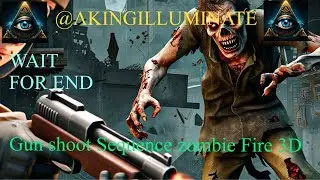 Gun shoot Sequence 🔫zombie Fire @AKINGILLUMINATE #g&uuml;ndem #video #shoot #fire #firstvlog #trending