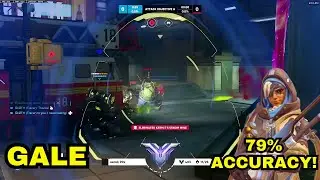 79% ACCURACY ON ANA! GALE | GRAND MASTER ANA | OVERWATCH 2 SEASON 12