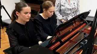 Dvořák: Slavonic Dance in E Minor, Op. 72, No. 2 | Gorana Kukavica & Marija Bekavac