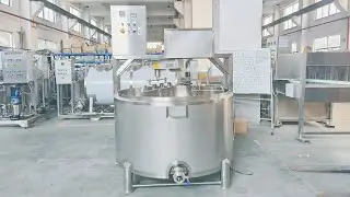 1000L Cheese vat丨cheese making machine丨cheese tank