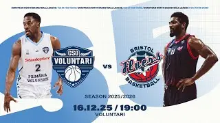 CSO VOLUNTARI v Bristol Flyers |  Dec 16, 2025, 7:00 PM | ENBLeague 2025/26