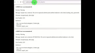 Codeigniter3-The server requested authentication method unknown to the client caching sha2 password