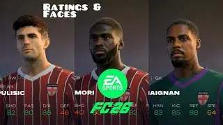 EA SPORTS FC 26: AC MILAN PLAYER FACES AND RATINGS