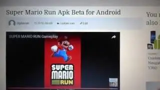 Super Mario Run Apk Beta for Android