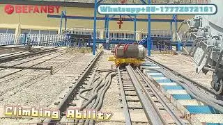 Customized Railway Electrical Transfer Cart,For Ports Can Climb Transfer Cart
