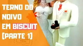 Mini tutorial terno do noivo de biscuit ( parte 1 )