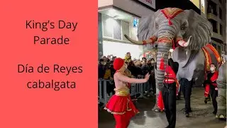 King&rsquo;s day in Spain/Cabalgata de Reyes magos /Three wise men parade