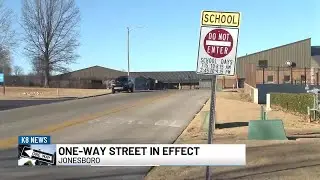 New traffic restrictions implemented near Jonesboro school