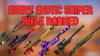 Ranking EVERY Exotic Sniper in Fortnite From WORST to BEST 