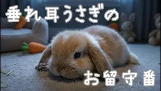 寂しがり屋の垂れ耳うさぎ