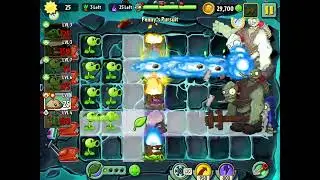 PvZ2 Olive Pit World Level 2|Medium Difficulty