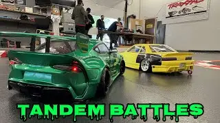Saturday Night Slides and Tandem Battles! Rc Drifting 