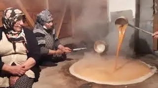 PEKMEZ YAPIMI Aşağı kayi köyü