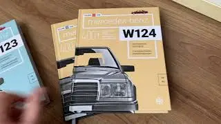 Mercedes-Benz W123 and W124 books