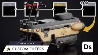 Generate Custom Filters in Substance Designer | Create Unique Textures for AAA Game Assets
