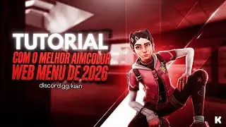 TUTORIAL DO MELHOR AIM COLOR VALORANT 2026 | MENU KIAN