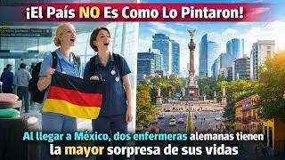 Al llegar a México, enfermeras alemanas tienen la mayor sorpresa: ¡El país no es lo que CNN mostró!