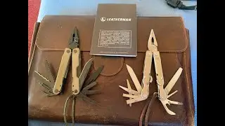 Leatherman Rebar Coyote Tan vs Pulse Vintage