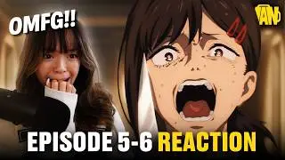 GUN DEVIL and &ldquo;KILL DENJI&rdquo;?! | FIRST TIME Watching Chainsaw Man Ep 5 & 6 REACTION