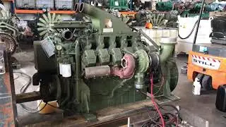 MTU 12V 2000 dieselmotor film