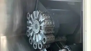 Running Doosan Puma GT3100 CNC 2 Axis Lathe With Doosan Fanuc i Control