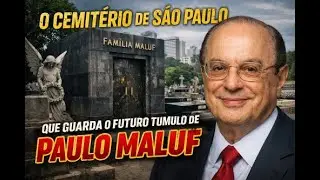 O TÚMULO QUE ESPERA PAULO MALUF NO CEMITÉRIO NECRÓPOLE SÃO PAULO