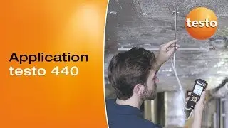 The testo 440: Volume flow measurement in ducts