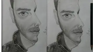 How Draw A Double Meaning Art || Easy Drawing || Don't Beleive In Turncoat || #shorts
