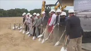 Officials break ground on $180 million Landers Center expansion
