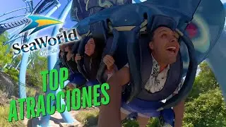 RANKEANDO ATRACCIONES DE SEA WORLD! | Reacción Épica!🎢🔥