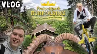 Steil, witzig und eine rasante Familienachterbahn! Freizeitpark Ruhpolding | Vlog #163