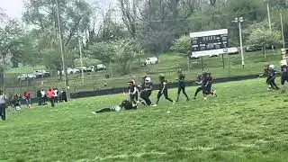 1st tackle of spring season , #7 🧡🖤 &hellip; #chesterpanthers4l