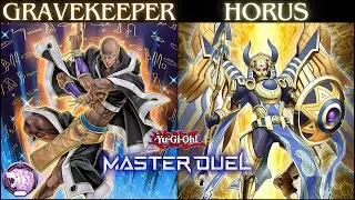 Best Gravekeeper Deck? Gravekeeper Horus! Anti Meta! Gameplay & Deck Profile [Yu-Gi-Oh! Master Duel]